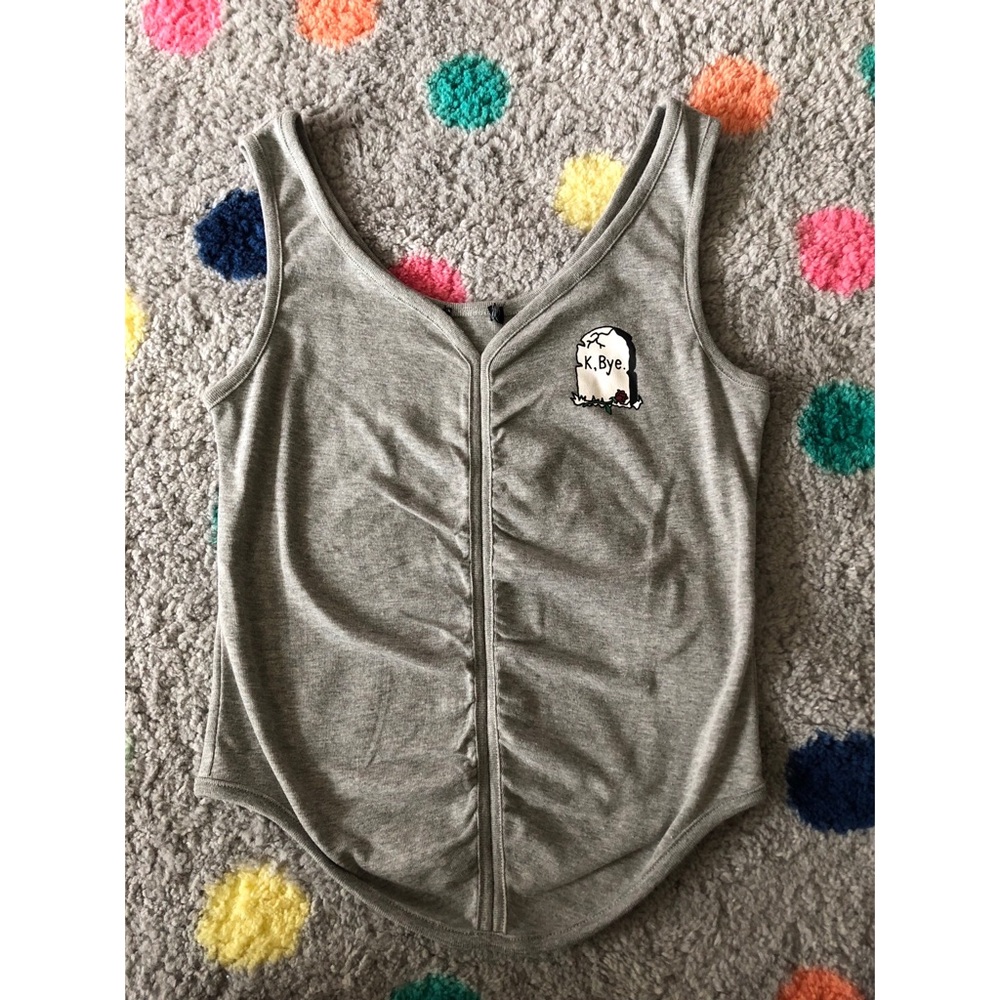 Hot Topic Grey Tank